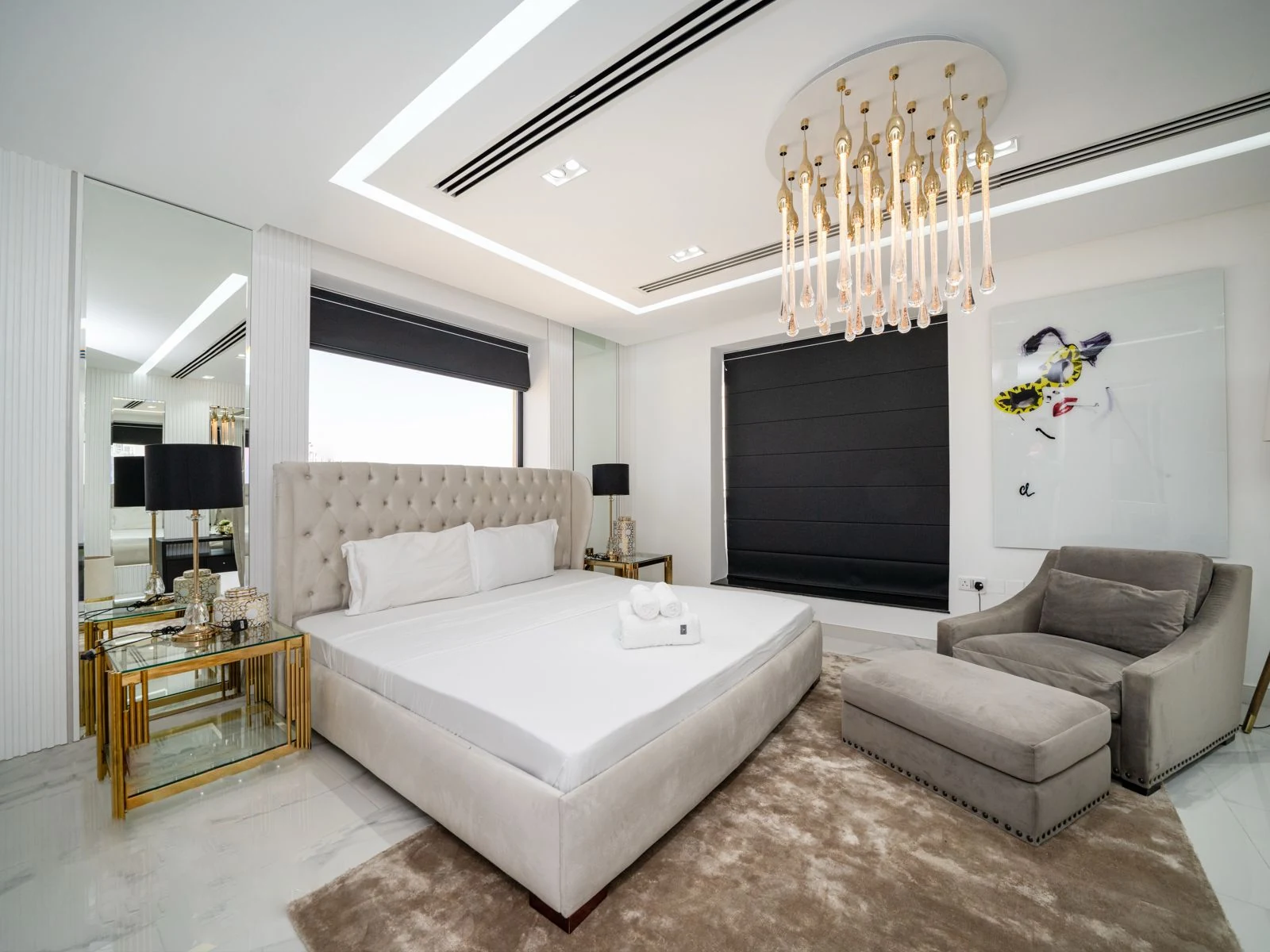 Completed formal living area